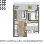 Planta-Padrão---1-Dormitorio-33m2---Residencial---Oriz-by-Plano&Plano